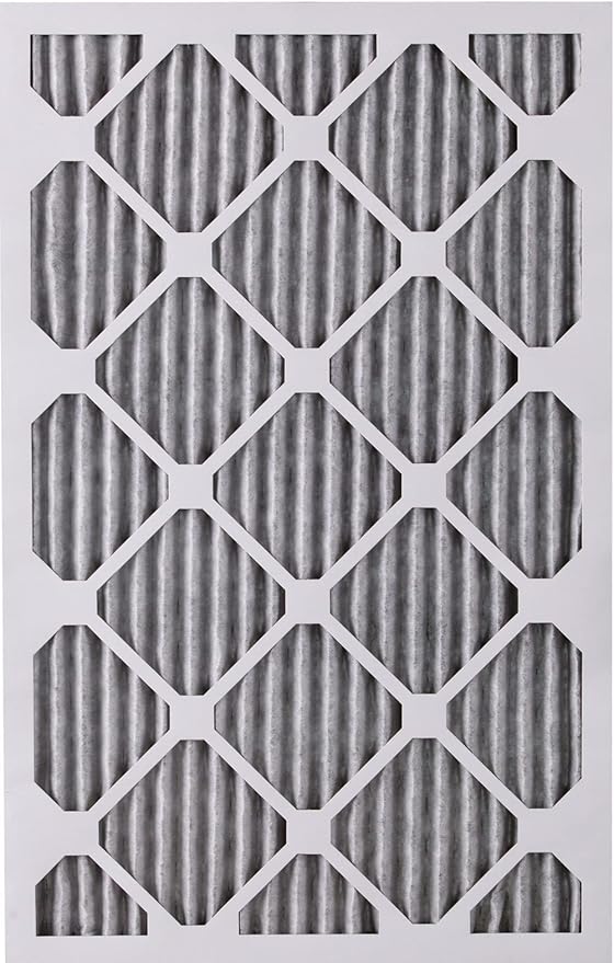 Nordic Pure 18x20x1 (Actual Size: 17 1/2 x 19 1/2 x 3/4) Furnace Air Filters MERV 8 Pleated Plus Carbon 2 Pack