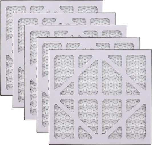GreeSuit 5 Pack MERV-10 Pre-Filter Replacement Compatible with AlorAir CleanShield HEPA 550 Air Scrubber and Abestorm HEPA 550 Air Scrubber - 5 Pack