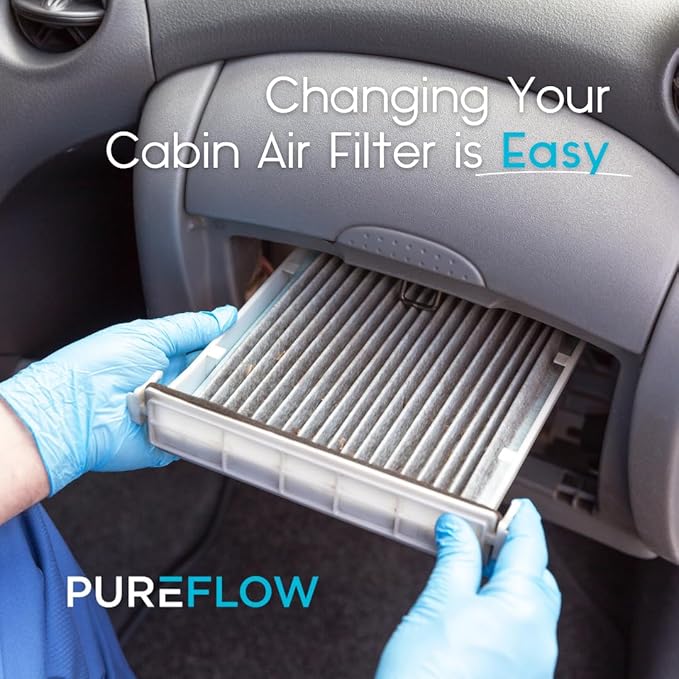 PureFlow Cabin Air Filter PC4479X | Fits 2022-2025 Nissan Frontier, 2017-2024 TITAN, Armada, 2014-2024 INFINITI QX80, 2016-2024 Q50, 2009-2024 Nissan GT-R