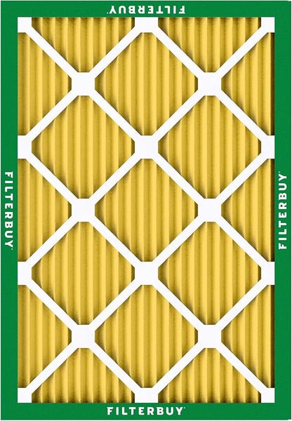 Filterbuy 21.5x23.5x1 Air Filter MERV 11 Superior Pet & Allergy Defense (4-Pack), Electrostatic Pleated HVAC AC Furnace Filters Replacement for Bryant and Carrier (Actual Size: 21.50 x 23.50 x 0.75)
