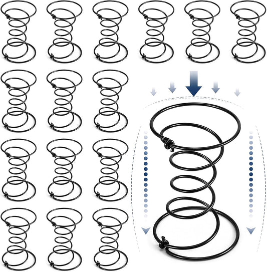 15 Pcs 6" Upholstery Strap Coil Springs Repair, 8 Gauge Wire, High Elastic Spring Replacement, Knotted Two Ends, Easy Hook-on Installation for Sofa Chair Seat Couch Furniture Repair & DIY