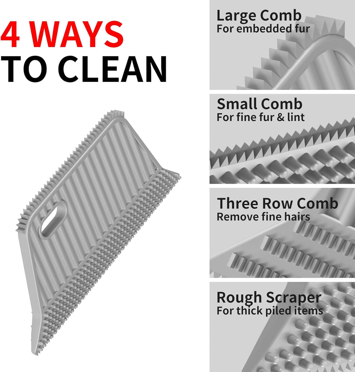 Lint Remover 3-Pack,Lint Shaver Cleaner Pro,Carpet Rake,Lint Brush,Fur Removal Tool,Portable Carpet Scraper,Clothes,Car Mats,Couch,Pet Bed,Furniture