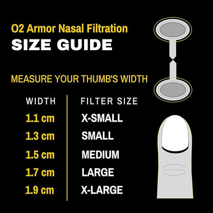 O2 Armor Nose Filters for Welders & Allergies - Nose Filter for Dust - Nasal Filters for Welding - Nose Dust Mask for Construction (50 Pack, Size Small)