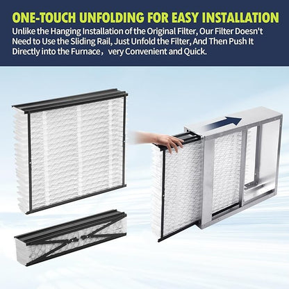 IYOUYA 2 Pack 213 Replacement Filter Compatible with AprilAire Whole House Air Purifiers 1210,1620,2210,2216,3210,4200,20x25x4 MERV-13 Furnace Filter, Not fit for 1213 UPGRADE KIT(MODEL 2120 OR 2200)