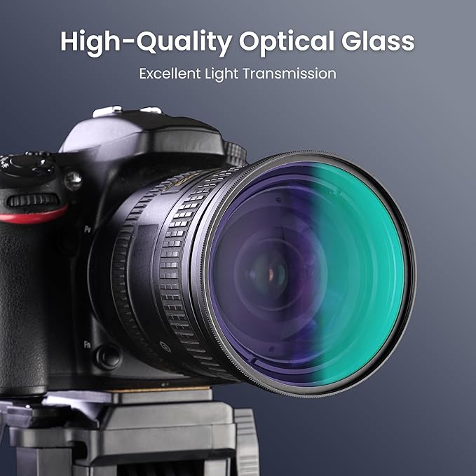 Walking Way 82mm Natural Night Filter for Light Pollution Reduction Nano-Coated Optical Glass for Night Sky/Astrophotography/Star Clarity Anti-Light Pollution Filter