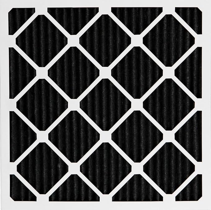 Nordic Pure 16x25x1 (Actual Size: 15 1/2 x 24 1/2 x 3/4) Pure Carbon Pleated Odor Reduction Furnace Air Filters 2 Pack