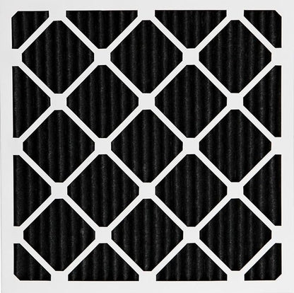 Nordic Pure 12x12x1 (Actual Size: 11 3/4 x 11 3/4 x 3/4) Pure Carbon Pleated Odor Reduction Furnace Air Filters 3 Pack