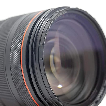 62mm X2 UV Filter for Camera Lenses - UV Protection Photography Filter with Lens Cloth - MRC8, Nanotec Coatings, Ultra-Slim, Traction Frame, Weather-Sealed by Breakthrough Photography