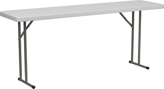 Flash Furniture 6-Foot Granite White Training Table