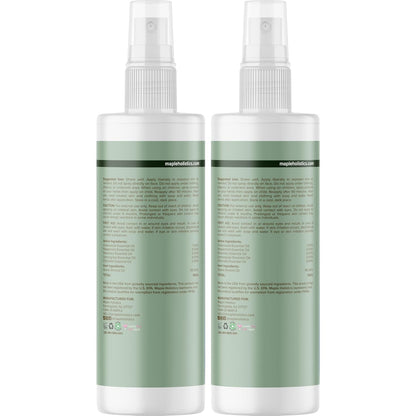 Natural Bug Repellent Spray for Body - DEET Free Bug Spray for Kids & Adults for Ticks Mosquitoes & Insects - Made with Citronella Rosemary & Lemongrass - Light Scent Vegan & Cruelty Free (8 Fl Oz)