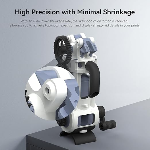 ANYCUBIC ABS-Like Resin Pro 2 Bundle, Upgraded 8K 3D Printer Resin with Enhanced Strength and Toughness, Wide Compatibility for All LCD Resin 3D Printers (4Packs*1kg Clear, 4kg in Total)