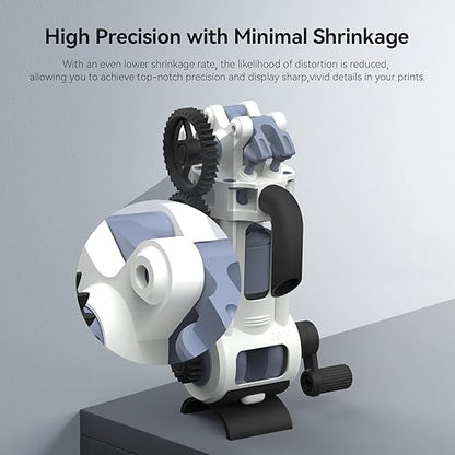 ANYCUBIC ABS-Like Resin Pro 2, Upgraded 8K 3D Printer Resin with Enhanced Strength and Toughness, High Precision, Low Odor, Wide Compatibility for All LCD Resin 3D Printers (Black, 1kg)