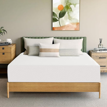 Neo Sleep 12 Inch Full Medium Firm Cooling Gel Memory Foam Mattress for Cool Sleep Pressure Relieving CertiPUR-US Certified Foam, Mattress in a Box Fiberglass Free (Full, 12 in)