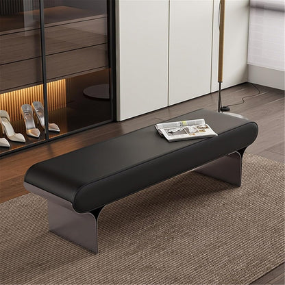 Modern Bedside Bench Bedroom Home Use Dressing Room Shoe Changing Entryway(XL)