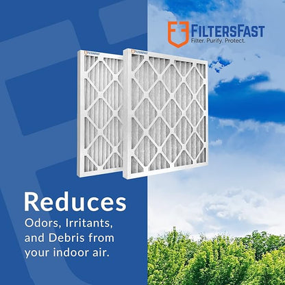 Filters Fast 15x20x1 Air Filter MERV 11, 1" AC Furnace Air Filters, Made in the USA, Actual Size: 14.75"x19.75"x0.75, 6 Pack