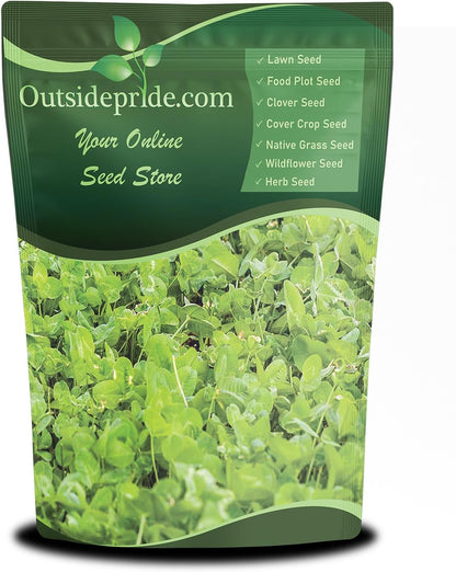 Outsidepride Perennial Clover King Seed Mix - 40 lbs Nitrocoated, Inoculated, Heat & Cold Tolerant, Alfalfa-Enhanced Food Plot Seeds for Deer & Wildlife, Ideal for Spring, Summer, & Winter Plots