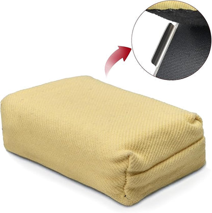 Steam Grill Brush-Grill Brush Bristle Free,Reinforced Grill Cleaner Scraper, Aramid Fiber Twill Pads,Replaceable Head Barbecue Grill Cleaner Brush,Heat-Resistant Twill Pads & Steam Cleaning Tool
