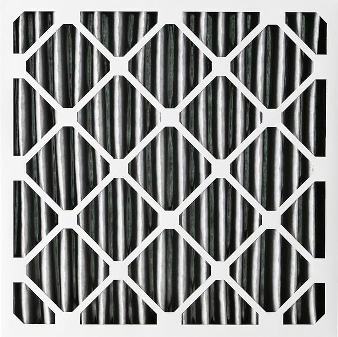 Nordic Pure 12x12x1 (Actual Size: 11 3/4 x 11 3/4 x 3/4) Furnace Air Filters MERV 12 Pleated Plus Carbon 2 Pack
