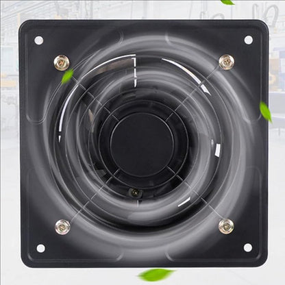 10 inch, High Speed Explosion-Proof Garage Ventilation Fan 6-10 Inch 220V Low Noise Metal Bathroom Exhaust Smoke Fan for Home Use, Greenhouse Easy to Store