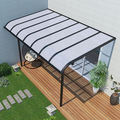 Daylighting Roof Panels Outdoor Sunshade Canopy Panels Greenhouse Panels Not Easy to Deform Easy to Assemble for Outdoor Shed Panels.(Milky White,3.3x6.6ft)