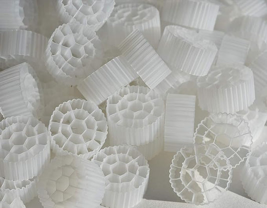 K3 Bio Filter Media Moving Bed Biofilm Reactor (MBBR) for Aquaponics, Aquaculture, Hydroponics - Ponds - Aquariums by Wholesale Koi Farm (2 Cubic Feet)