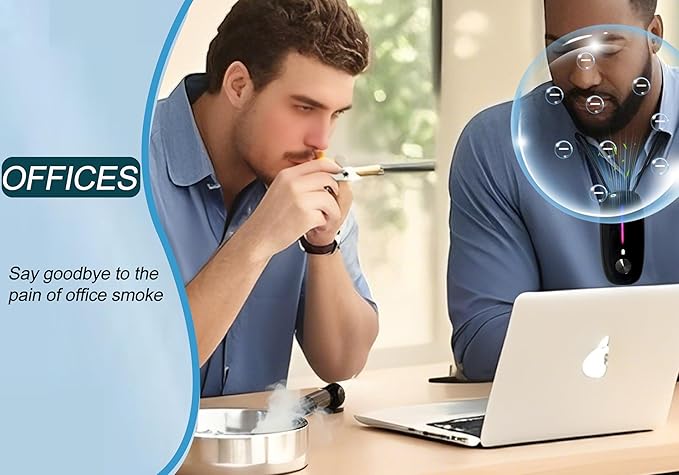Portable Air Purifier– Wearable Personal Ionizer for Cleaner Air Necklace, Compact & Rechargeable, Ideal for Travel, Office, and Outdoor Use – 120 million Ions