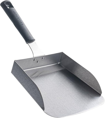 Bellemain Smash Burger Spatula for Griddle - Stainless Steel Scraper Tool, Large - Fried Food Scoop, Stir Fry, Food Mover - Hibachi Tools, Flat Top Grill Accessories