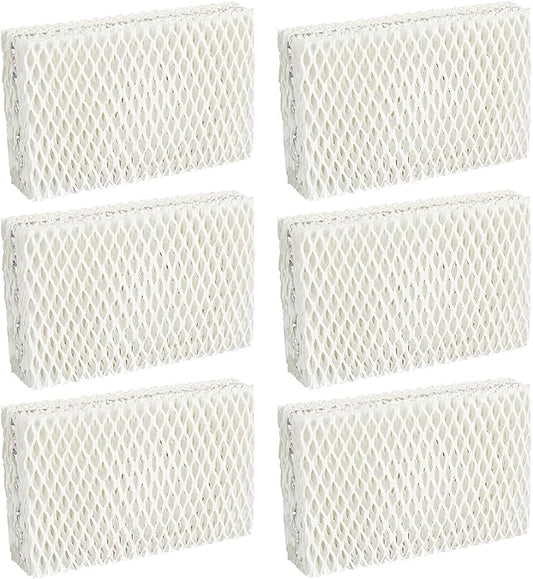 6 Pack WF813 Humidifier Filter Replacement, Upgraded Humidifier Wick Filter for ReliOn RCM-832 RCM-832N, for ProCare PCWF-813 PCCM-840, for Equate EQWF813 EQ 2119-UL Cool Mist Humidifier Filters