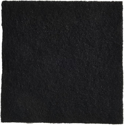 Activated Carbon Compost Filter for Garden Waste Bins, 8 x 8 x 0.5 cm Square Control Pad, 5-Pack, Fits Standard Compost Bin Lids, Air Quality