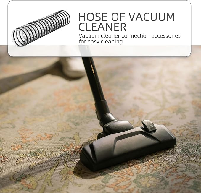 Vacuum Cleaner Replacement Waste Pipe Flexible Hose Tube Compatible with Model V1 Vh1704 Electric Floor Brush Connector for Sewage and Wastewater Disposal