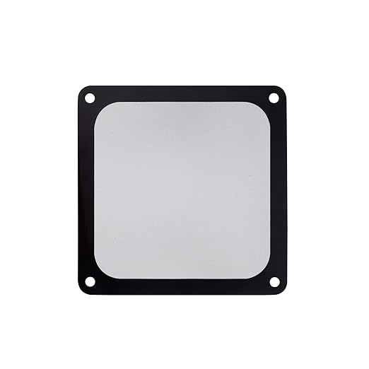 Silverstone FF143 Black Ultra Fine Fan Filter with Magnet for 140mm Case Fans, SST-FF143B