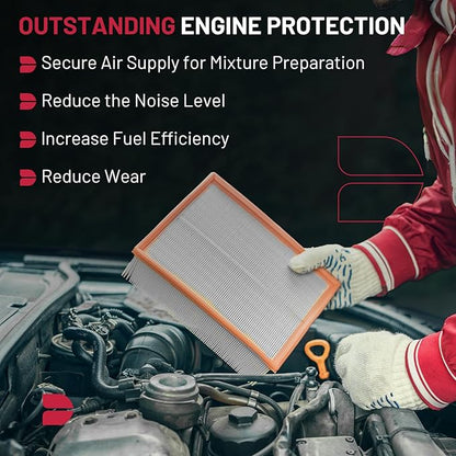 BDFHYK Engine Air Filter Compatible with Buick 2017 2018 2019 2020 Envision 2.5L l4, 2016 2017 2018 2019 2020 Envision 2.0L l4, Replace# CA12064, A3197C, A90106, PA99215, 22971580