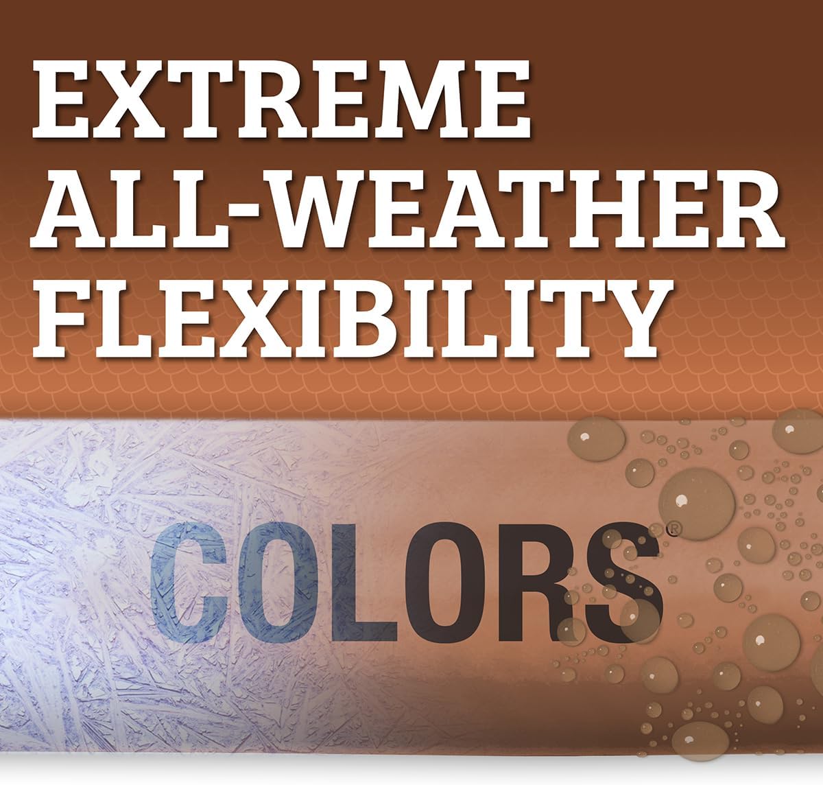 Flexzilla Colors SwivelGrip Garden Hose 5/8 in. x 10 ft., Lightweight All-Weather Water Hose, Durable and Flexible, Leak-Free Connections, Red Clay