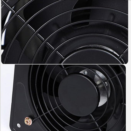 8 inch, High Speed Explosion-Proof Garage Ventilation Fan 6-10 Inch 220V Low Noise Metal Bathroom Exhaust Smoke Fan for Home Use, Greenhouse Easy to Store