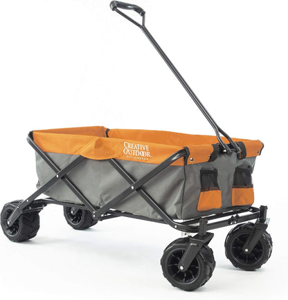 Creative Outdoor Original Folding Wagon All-Terrain Wheels