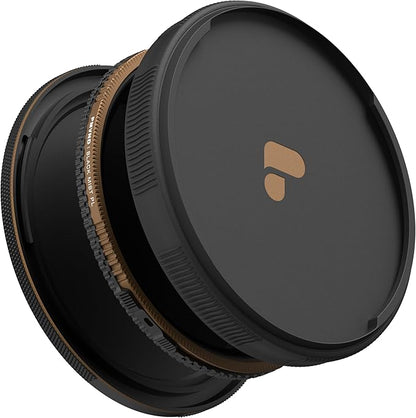 PolarPro - Chroma VND/PL - McKinnon Series - 6-9 Stops - Black Mist - 82mm