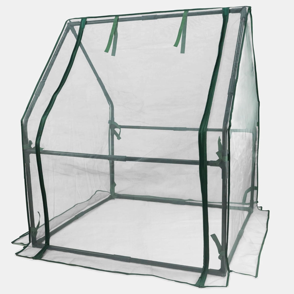 Gardzen Mini Greenhouse with Mesh Cover, Portable Outdoor Greenhouse, Enhanced Ventilation, Ideal for Spring, Summer & Fall 36.2"(L) x36.2(W) x42.5(H)
