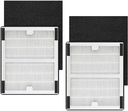 Replacement Filters b for Idylis AC-2125, AC-2126, IAF-H-100B, IAP-10-125, IAPC-40-140, IAP-10-150, IAP-10-050 Air Purifiers (2 Pack)