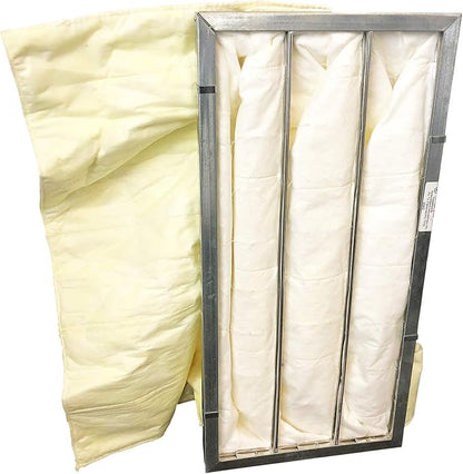 Replacement for JDS 14003 Internal Bag Filter for 750-ER Air-Tech Air Filtration System, Jet AFS-1000B | Very Durable 90-96% Holding Capacity Superior Filtration | 12" x 24" x 12"