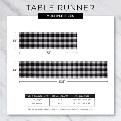 DII Woven Basic Tabletop Collection, Chevron Table Runner, 15x108, Stone Blue