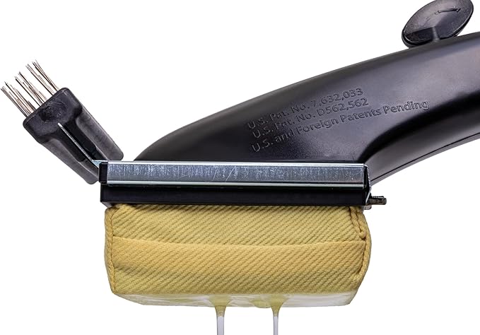 New Grill Daddy Pro with Kevlar Bristleless Grill Scrubber Cleans with steam