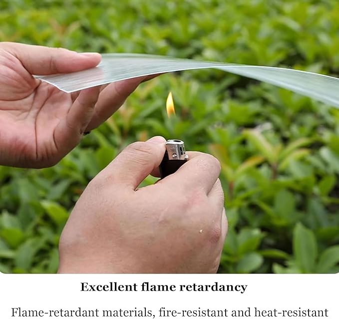Glass Roof Pergola Polycarbonate Roofing Roll Polycarbonate Panels for Sunrooms, Open-Air Gardens, Greenhouses, Agricultural Use, Sheds(0.8x20m)