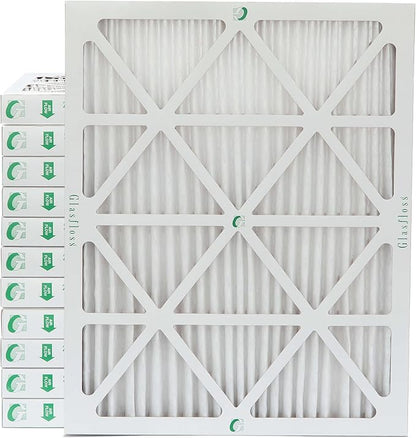 Glasfloss ZL 14x20x2 MERV 13 (FPR 10) 2" Inch Air Filters for AC and Furnace. Case of 12. Actual Size: 13-1/2 x 19-1/2 x 1-3/4