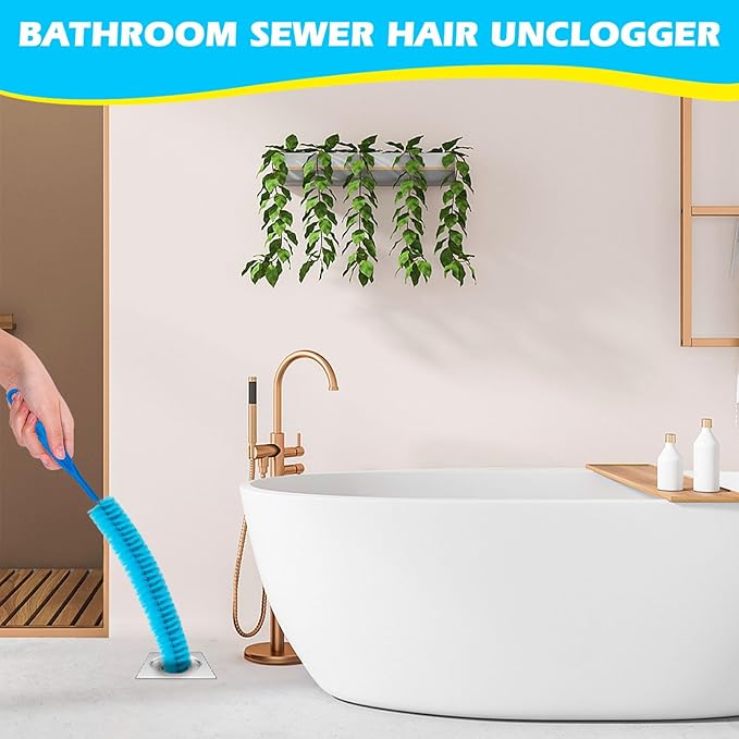 3Pack Dryer Vent Cleaner Kit, Home Improvement Essential Cleaning Tools, Up to 30 Inch Long Brush Cleaning Set，pet Hair Remover for Laundry，Drain Snake