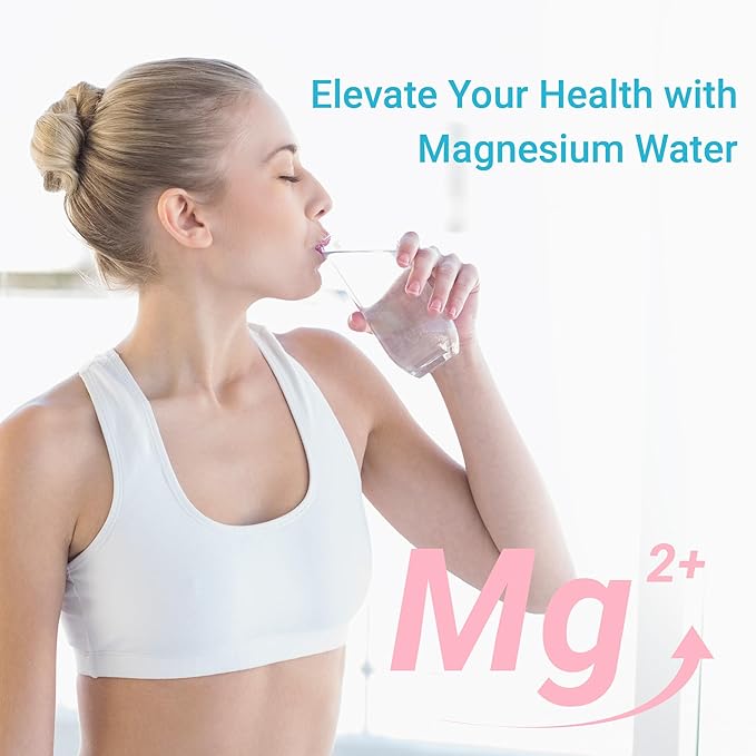 AQUA CREST Magnesium Water Filter, Intended for Brita® Pitchers and Dispensers, Everyday, UltraMax, Metro+, XL and More, 2 Months, Reduces Chlorine, 6 Count