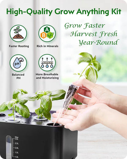GARDENCUBE 166pcs Hydroponics Pods Kit Compatible with AeroGarden