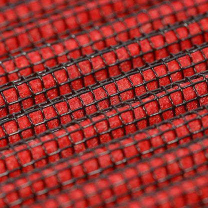 DNA Motoring AFPN-023-RD Clean Air Washable Drop In Panel Air Filter Enhance Engine Performance Power & Acceleration Improve [Compatible with 05-17 Subaru Legacy Outback WRX/STI]