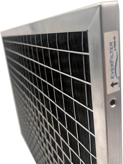 24x24x1 Electro-static Air Filter (1-Ct) AC Furnace Filter, Reusable & Washable 4-Stage Electrostatic Filter for Residential and Commerical HVAC (Actual Size: 23.75 x 23.75 x 0.75 Inches)