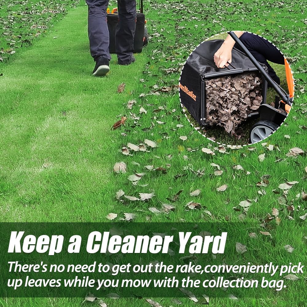 LawnMaster MEB1114K Electric Corded Lawn Mower 15-Inch 11AMP