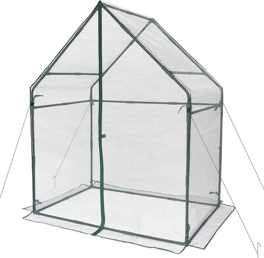 Gardzen Mini Greenhouse with Mesh Cover, Portable Outdoor Greenhouse, Enhanced Ventilation, Ideal for Spring, Summer & Fall 36.2"(L) x53.3(W) x66.1(H)